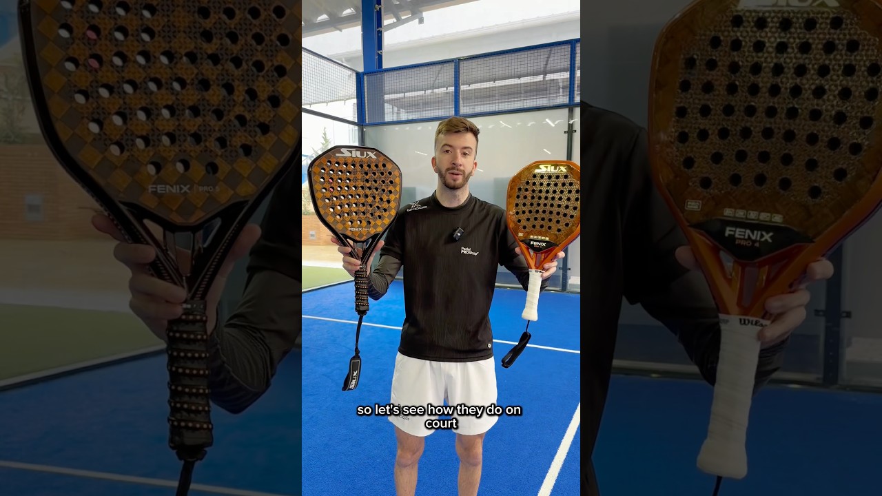 SIUX FENIX PRO 4 VS FENIX PRO 5 // #padel #shorts #fyp