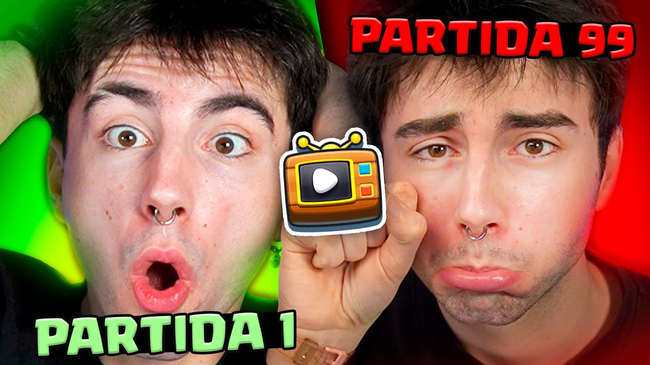 CADA PARTIDA MI MAZO DE TV ROYLE EMPEORA🥲