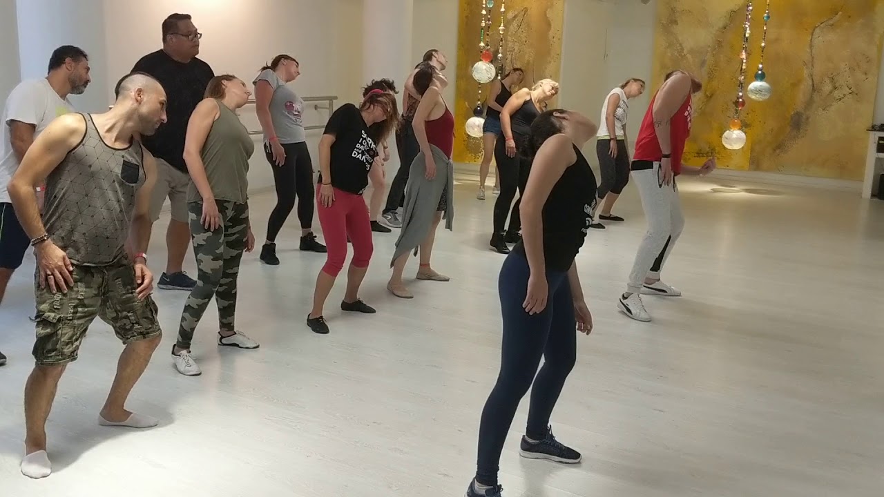 CZnHC2018: with Raiza & Bruno in workshop warmup ~ Zouk Soul