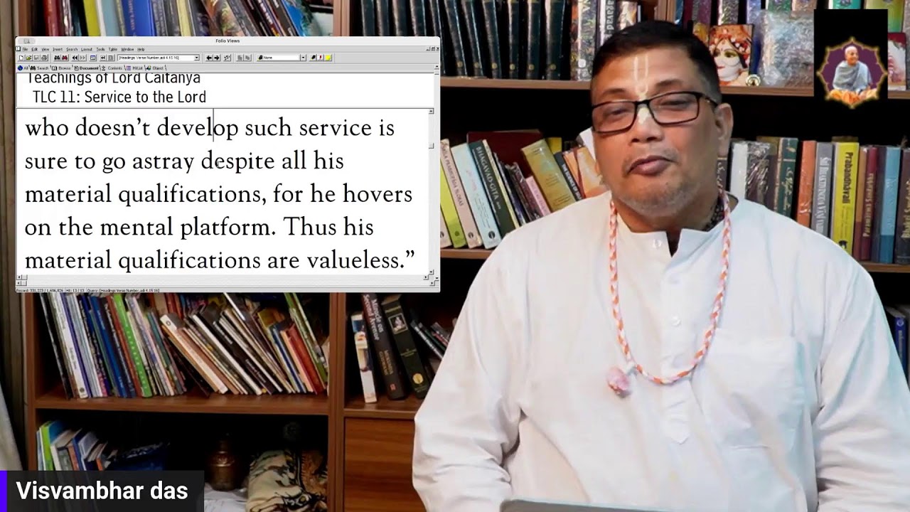 Teaching of of Lord Caitanya to Sanatana Goswami  | Viswambhar das