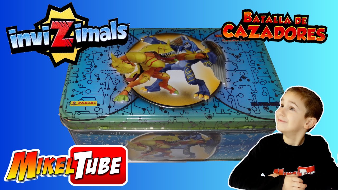 Apertura de la Silver Box INVIZIMALS Batalla de Cazadores en Español