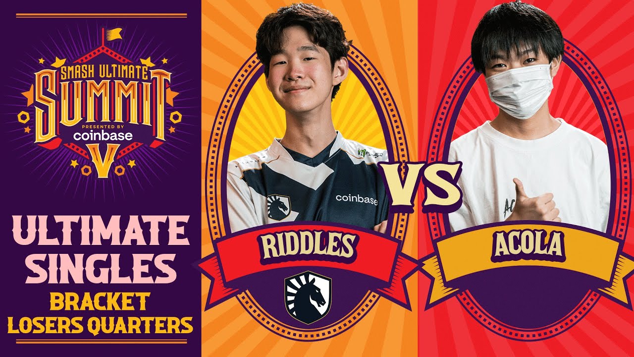 Riddles vs acola - Losers Quarters Ultimate Summit 5 - SSBU Singles | Terry, Kazuya vs Steve, Kazuya