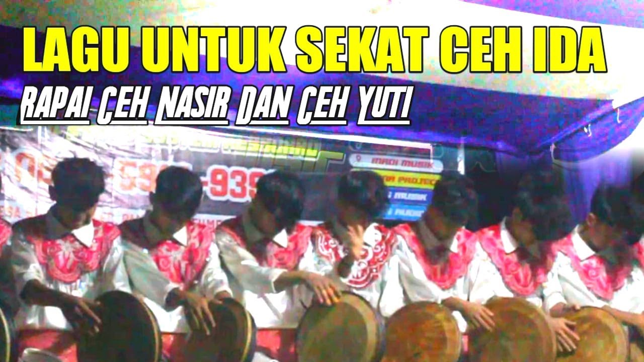 lagu khun untuk sekat ceh ida rapai ceh nasir dan yuti adat budaya aceh rapai saman
