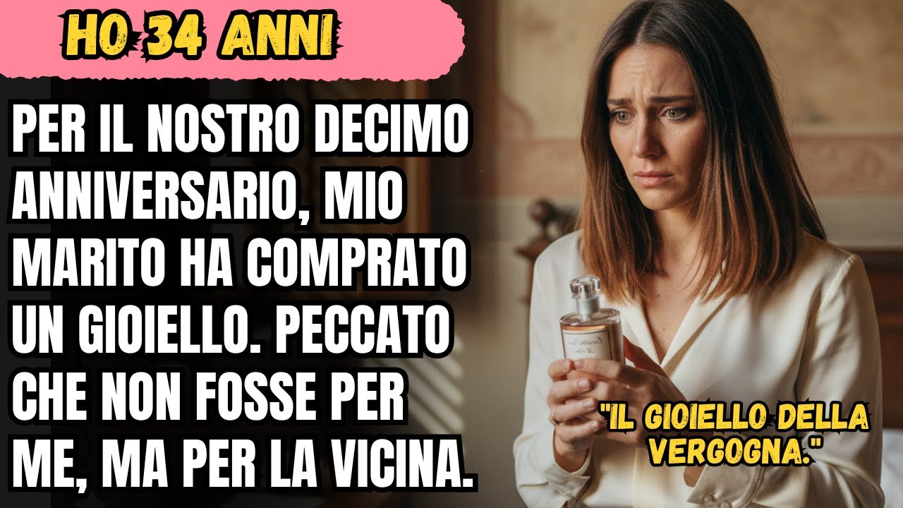 PER IL NOSTRO DECIMO ANNIVERSARIO, MIO MARITO HA COMPRATO UN GIOIELLO. PECCATO CHE NON FOSSE PER...