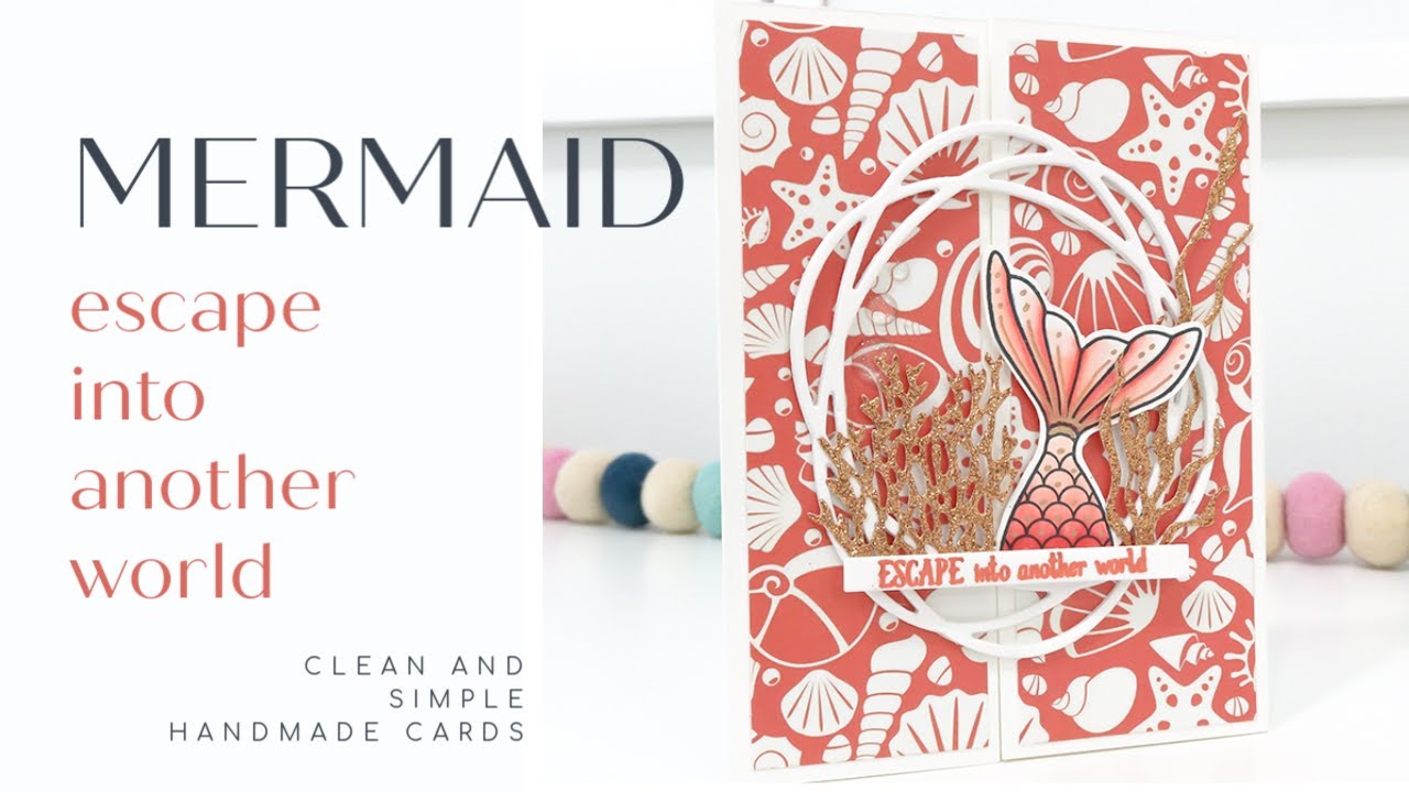 Clean and Simple Mermaid Cards | Fresh Friday