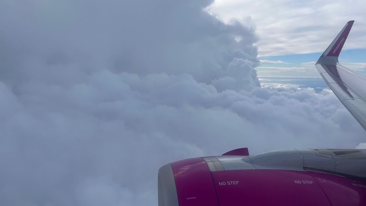 [4K] Full Flight | Wizz Air A321neo London to Rome