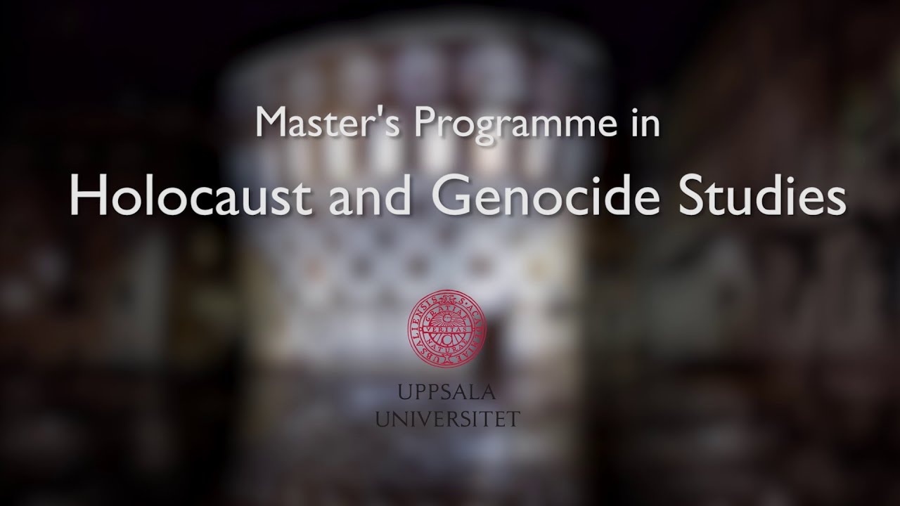 Master&rsquo;s Programme in Holocaust and Genocide Studies