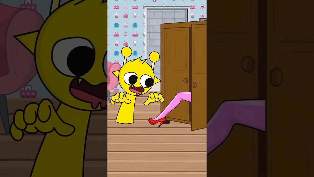 Simon VS Pinky Sprunki parody #animation #pinki #funny @MisterPickleTop