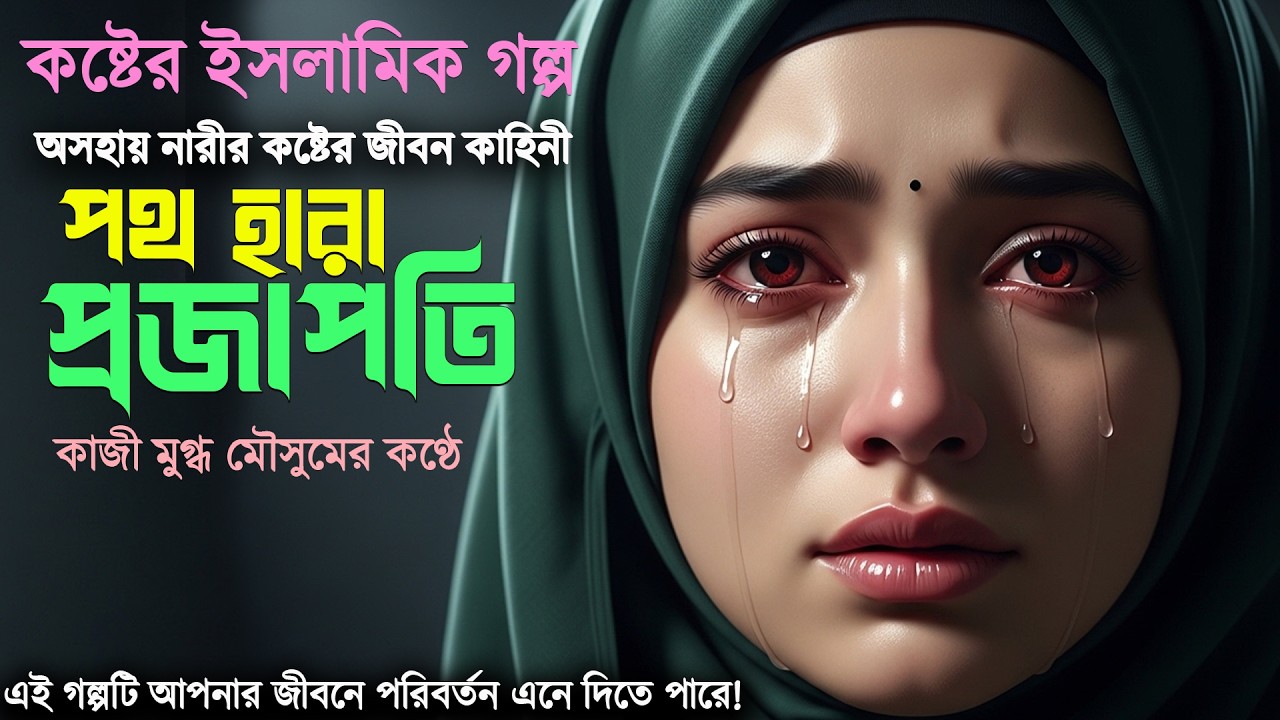 অপমান আর কষ্ট সহ্য করা সাফিরার জীবনের গল্প । Poth Hara Projapoti । Sad Islamic Story