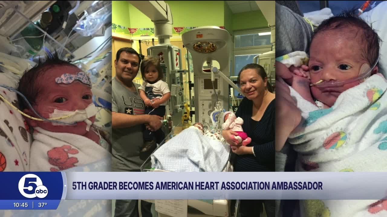 Fifth grader turns personal battle into big-hearted mission for the American Heart Association