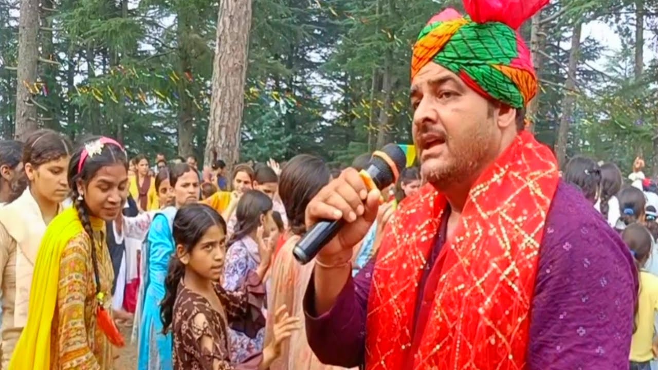 Sajni Kho Gayi Ae||Singer Jeevan Pahari Live Performance At Baba Sankhpal Mela Khourgali 2025||