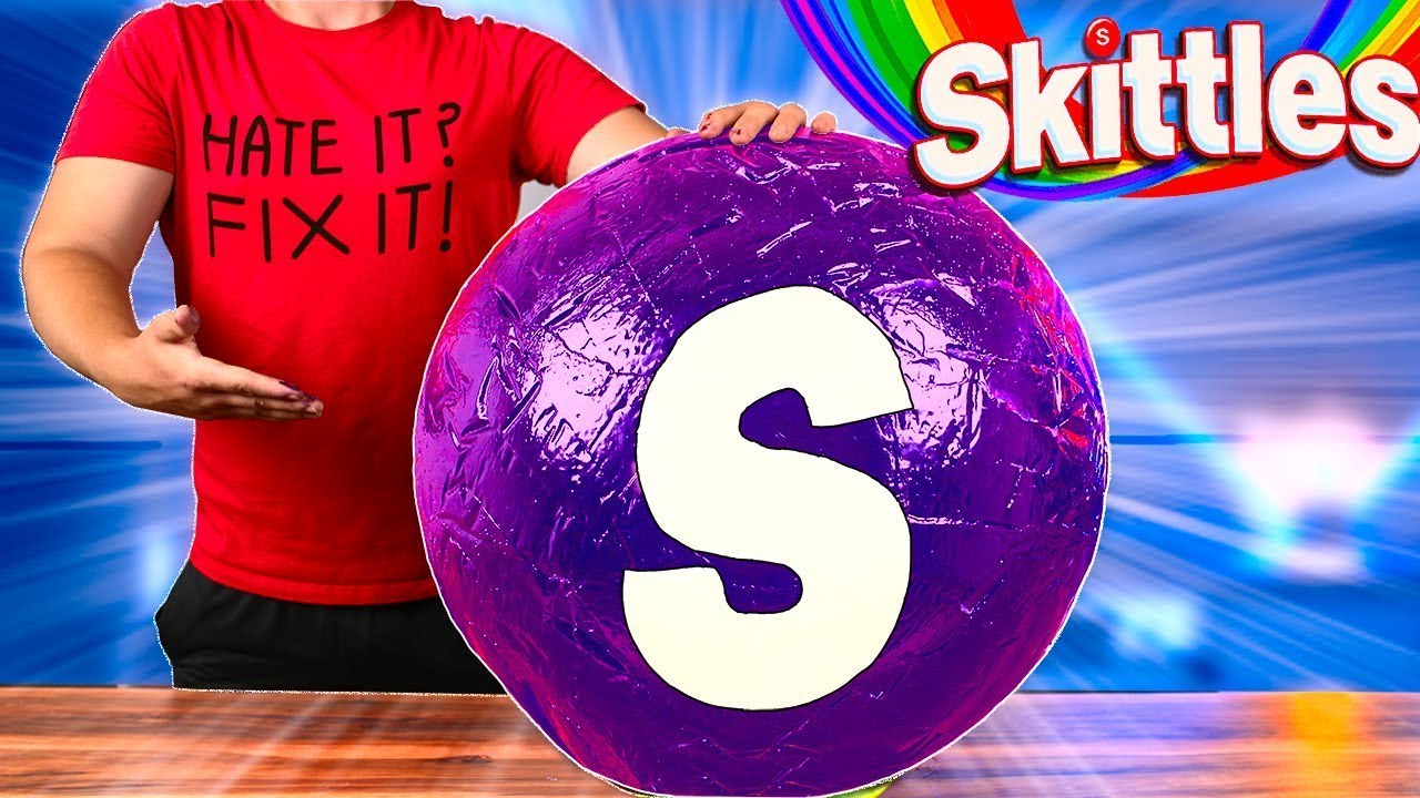 Riesen Skittles | Wie man die weltgrößten DIY Skittles macht von VANZAI KOCHEN
