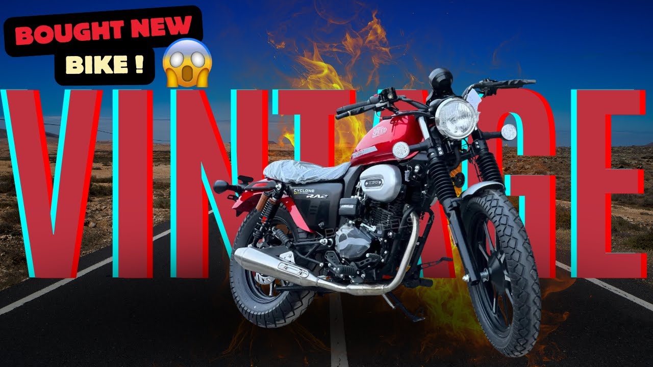 Hi Speed Cyclone | Bought new bike | treat bhi le li