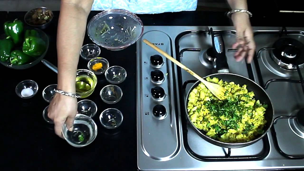 Stuffed capsicum recipe - Bharwan Shimla Mirch recipe