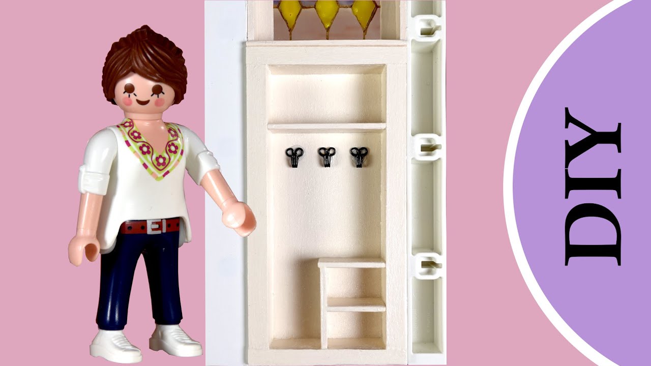 Einbaugarderobe für das Lila Haus - Pimp my PLAYMOBIL®