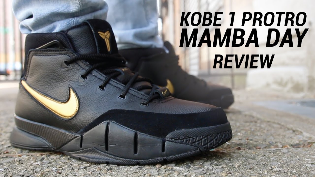 NIKE KOBE 1 PROTRO MAMBA DAY REVIEW