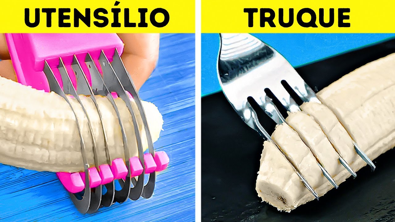 UTENSÍLIOS DE COZINHA VS. TRUQUES || TRUQUES DE CULINÁRIA E UTENSÍLIOS DE COZINHA