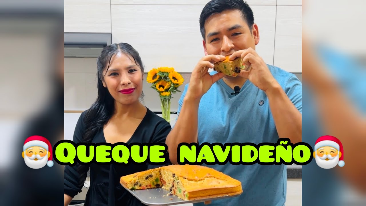 QUEQUE NAVIDEÑO SALUDABLE