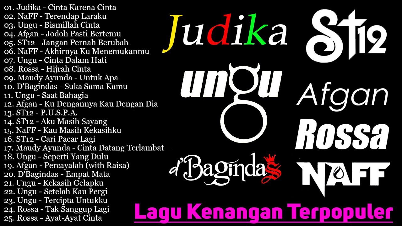 Lagu Kenangan Masa Sma - Cinta Karena Cinta, Terendap Laraku, P.U.S.P.A. , Cinta Dalam Hati