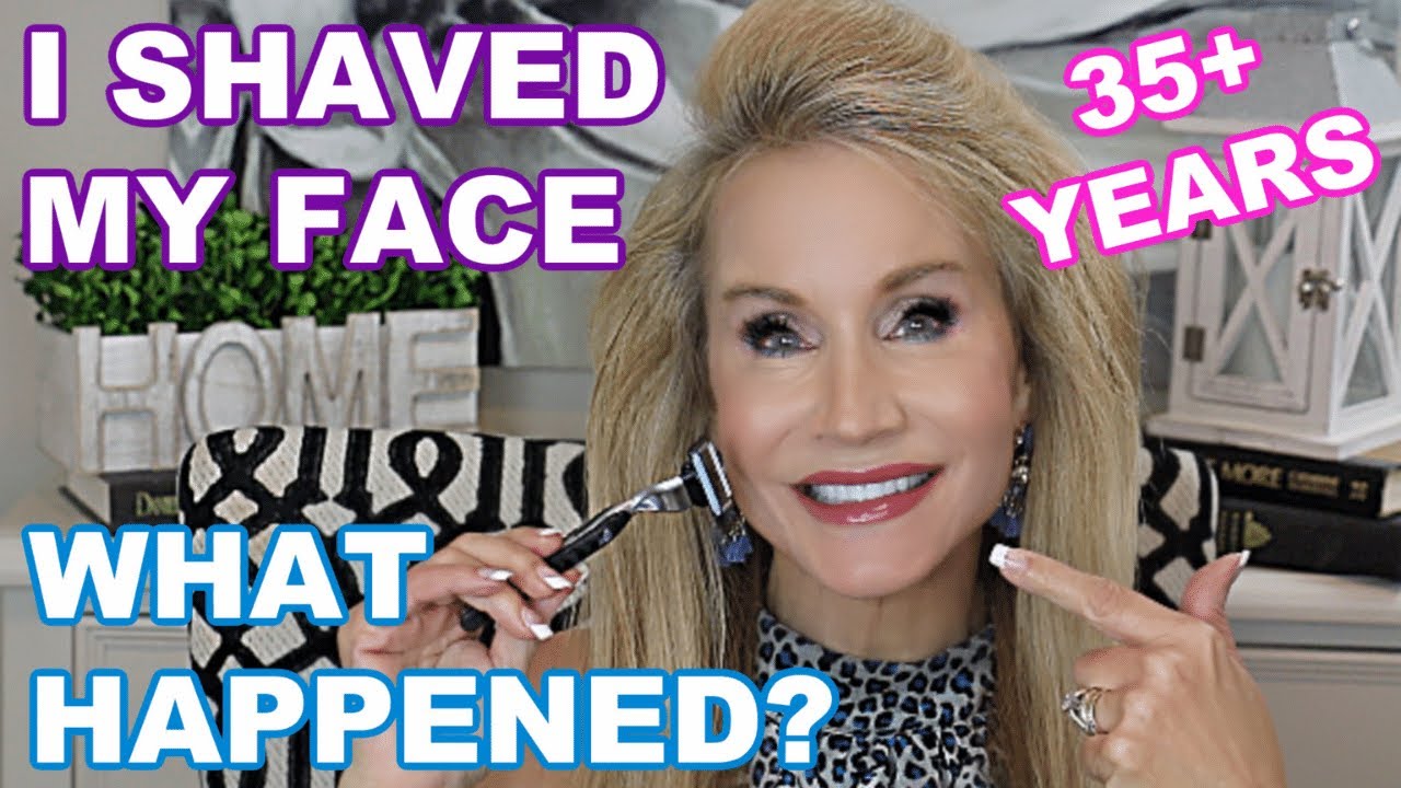 WHAT HAPPENS WHEN YOU SHAVE YOUR FACE?!?