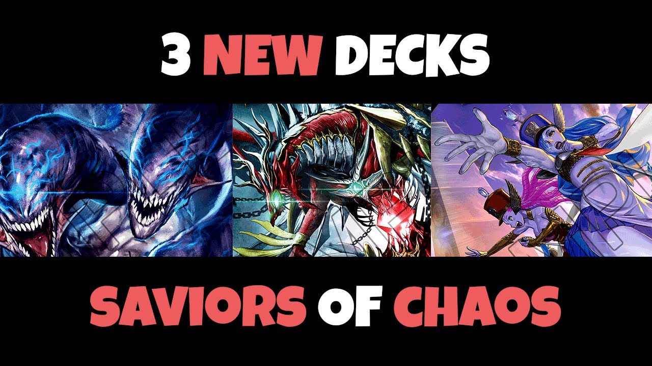 NEW Decks for Saviors of Chaos BSS set 4 | Battle Spirits Saga