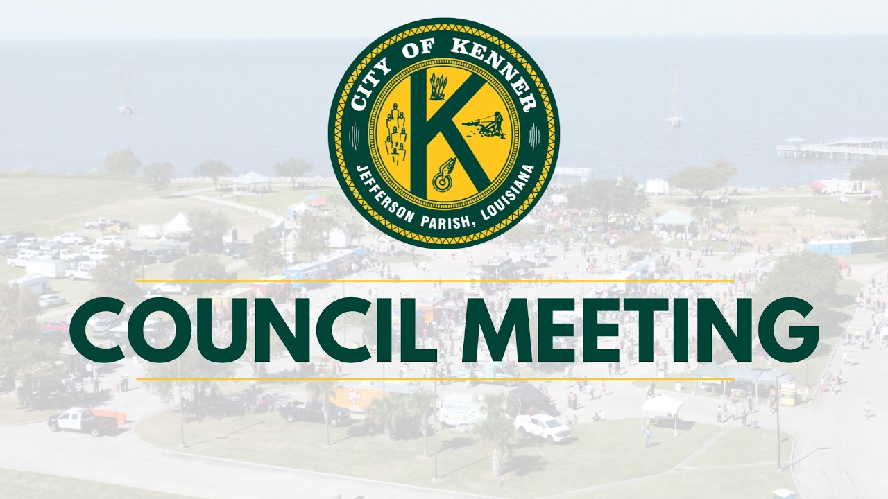 City of Kenner's City Council Zoom Meeting - 7/24/2020