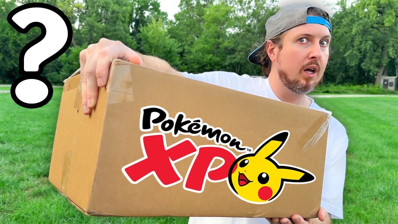 They Sent Me a HUGE Pokemon XP Mystery Box, I Opened It!