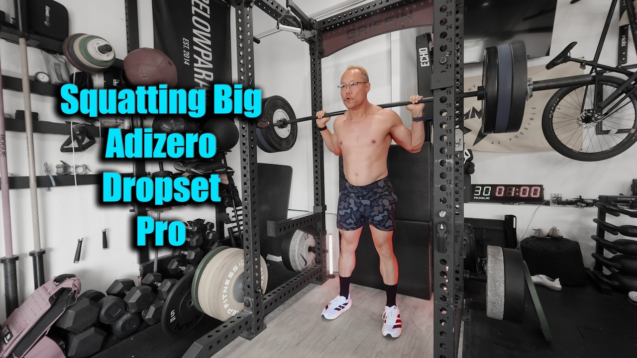 Можно ли приседать с большим весом в кроссовках Adizero Dropset Pro?