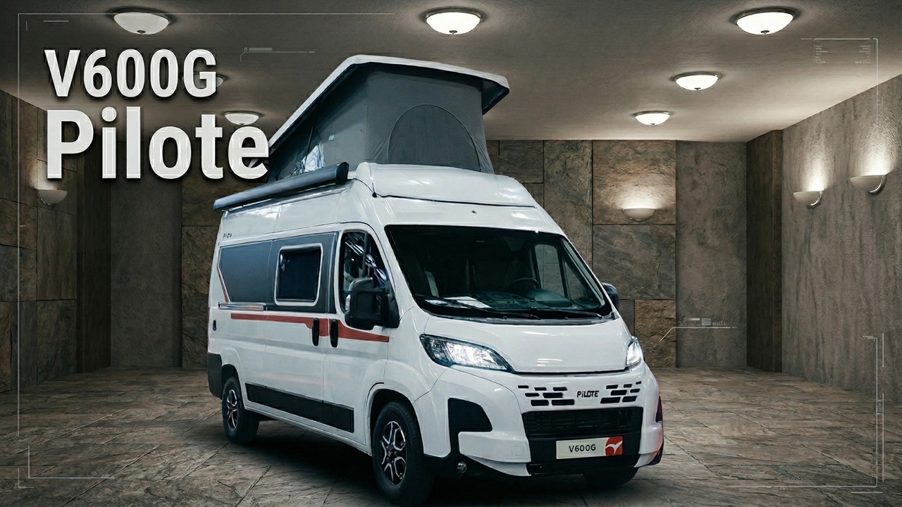 The Pilote V600G&rsquo;s (2025) Design Spreads Out the Cabin Space Despite the Van&rsquo;s Compact Proportions!