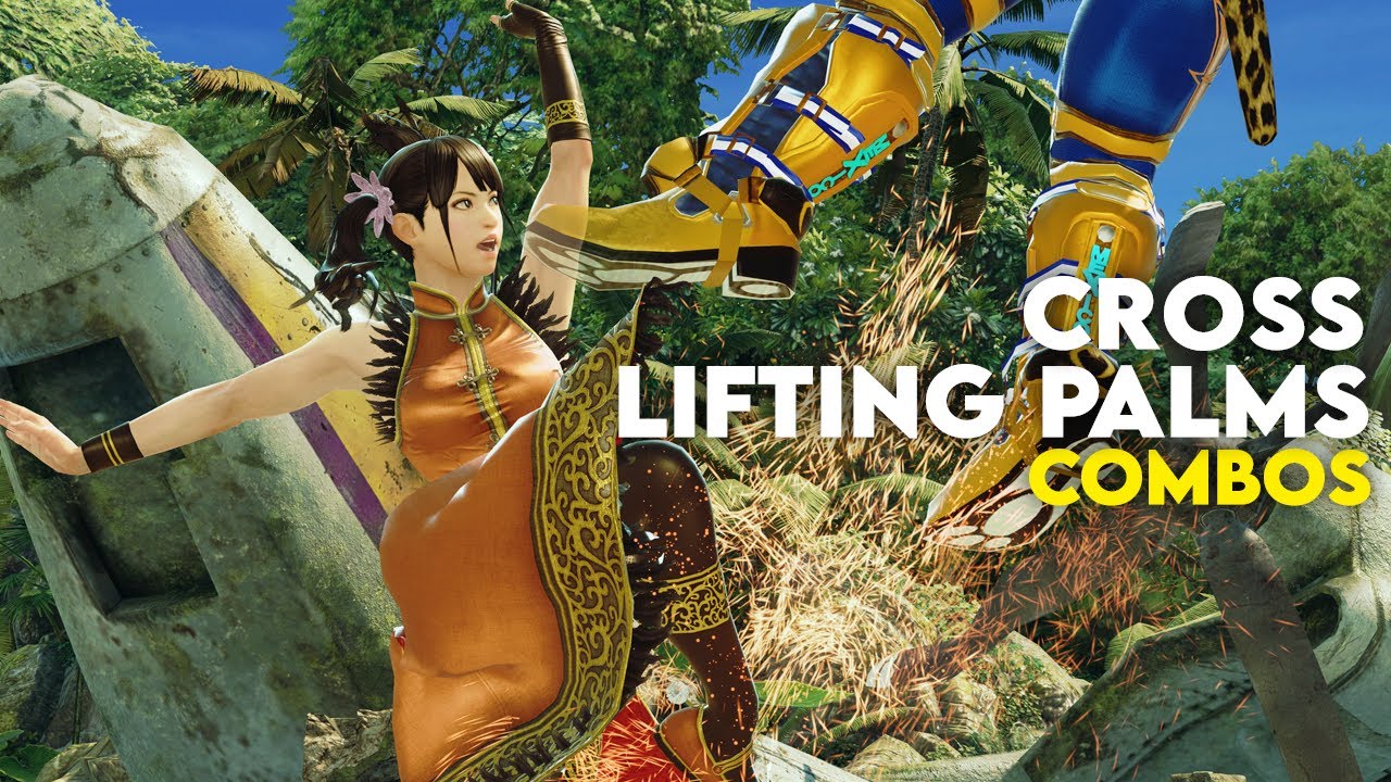 Ling Xiaoyu CROSS LIFTING PALMS Combos | TEKKEN 7