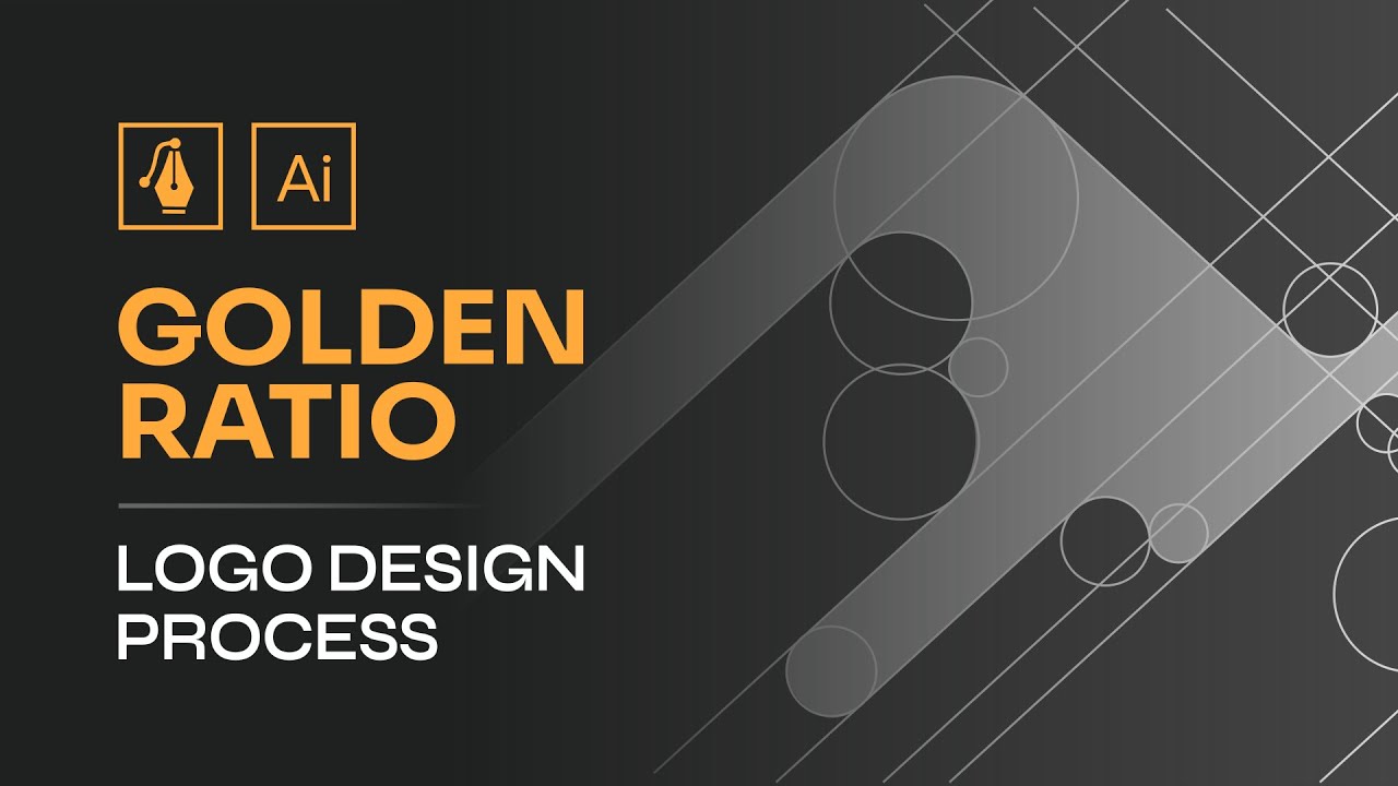 How to Design a GOLDEN RATIO Logo | Logo Design Process With Golden Ratio