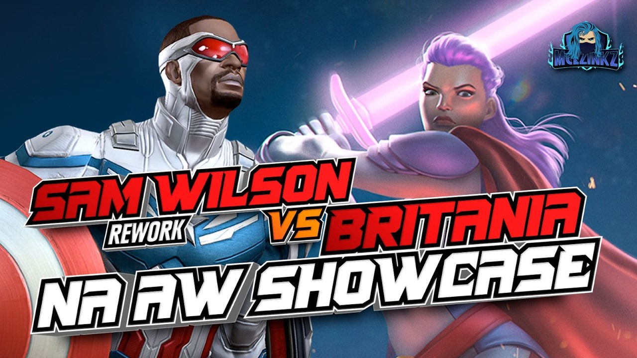 CAPIT&Atilde;O AM&Eacute;RICA SAM WILSON (REWORK) x BRITANIA - AW SHOWCASE | Marvel Torneio de Campe&otilde;es