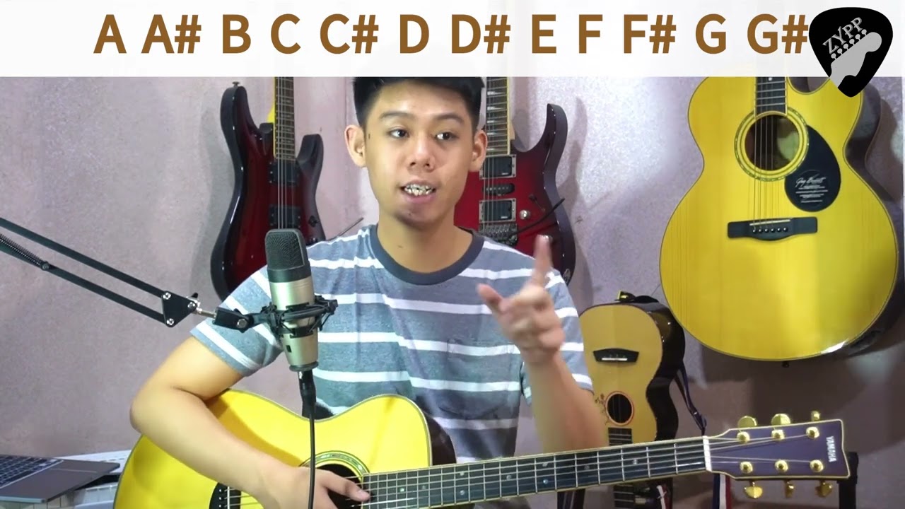 Major Chords တွေအကုန် ဂစ်တာပေါ်မှာ ဘယ်လိုကိုင်မလဲ?