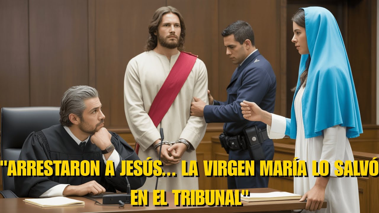 UN JUEZ CORRUPTO CONDENÓ A UN INOCENTE... ERA JESÚS Y LA VIRGEN MARÍA LO DEFENDIÓ