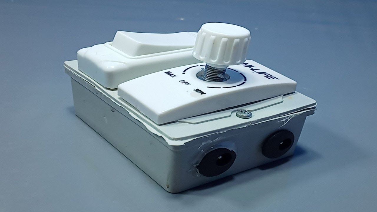 How to Make Water Pump Speed Controller _ Motor Speed Controller