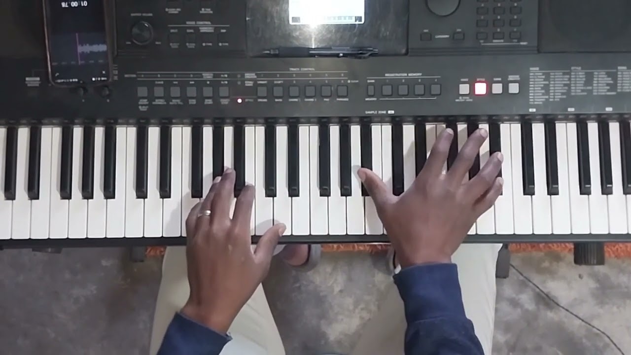 The easy way to play 🎹 ( you are alpha & omega 🎵) || @LearnwithMbulelo || #easy_piano