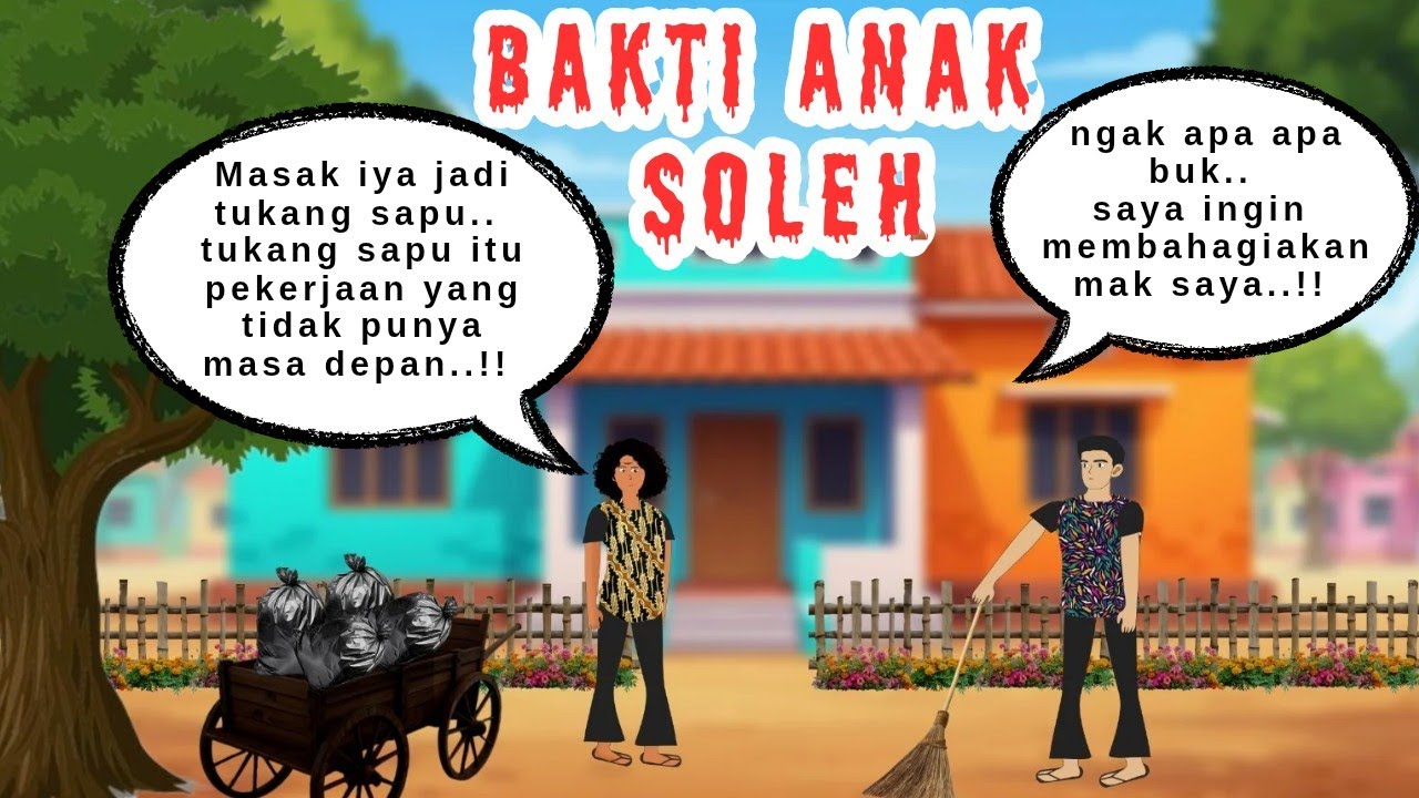 Bakti anak yang soleh, segala sesuatu di niatkan untuk ibu, suatu saat pasti akan berhasil #animasi