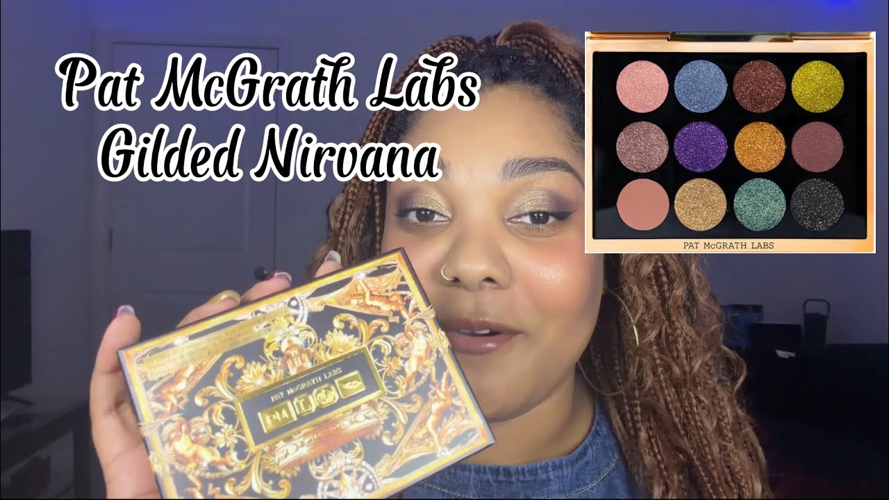 Swatching the NEW Gilded Nirvana Palette from Pat McGrath Labs✨