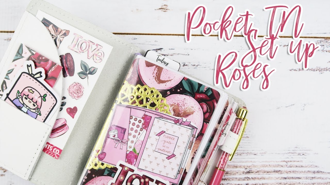 Pocket TN Setup: Roses // Scribble Prints Co