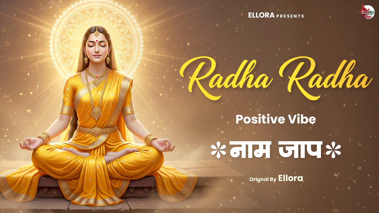 Radha Radha Naam Jaap - सबसे मधुर भजन | Shri Radha Naam Jap | Peaceful Chanting