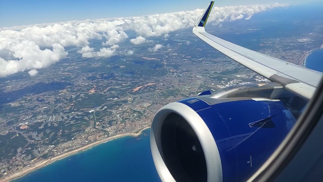 *FANTASTIC VIEWS* AZUL AIRBUS A32Oneo 🇧🇷 SALVADOR SSA - BELO HORIZONTE CNF 🇧🇷 [FULL FILGHT REPORT]