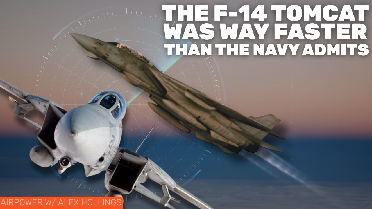 F-14 был гораздо быстрее, чем признавал ВМС США!