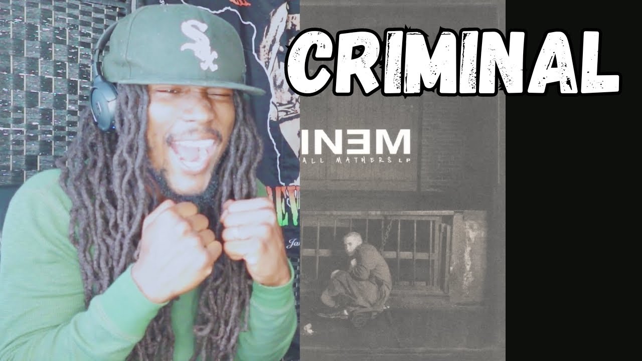 FIRST TIME HEARING EMINEM CRIMINAL (REACTION) #eminem #musicgenre #reaction