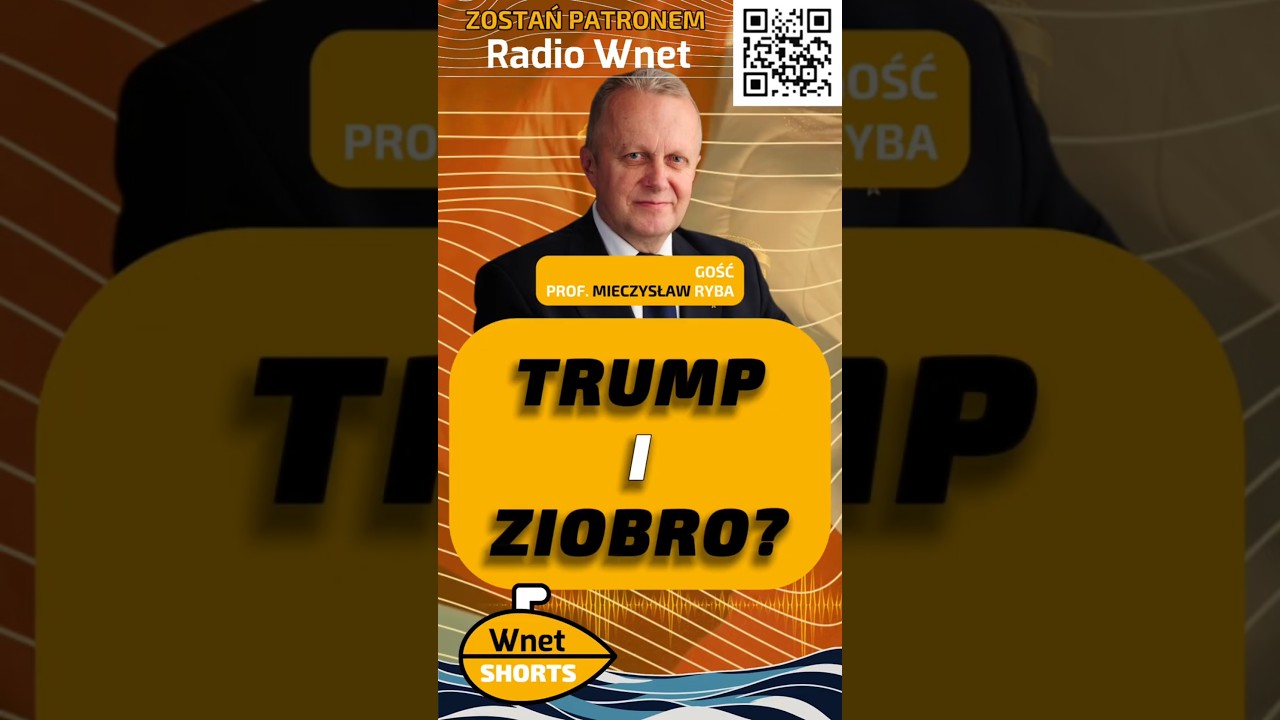 Trump i Ziobro? Prof. M. Ryba w Radio Wnet #shorts #video #radio #wnet