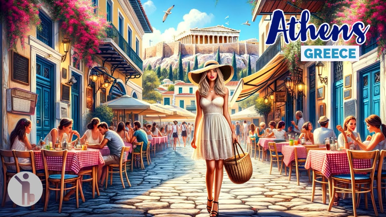 Athens, Greece 🇬🇷 - Summer 2022 - 4K HDR 60fps Walking Tour