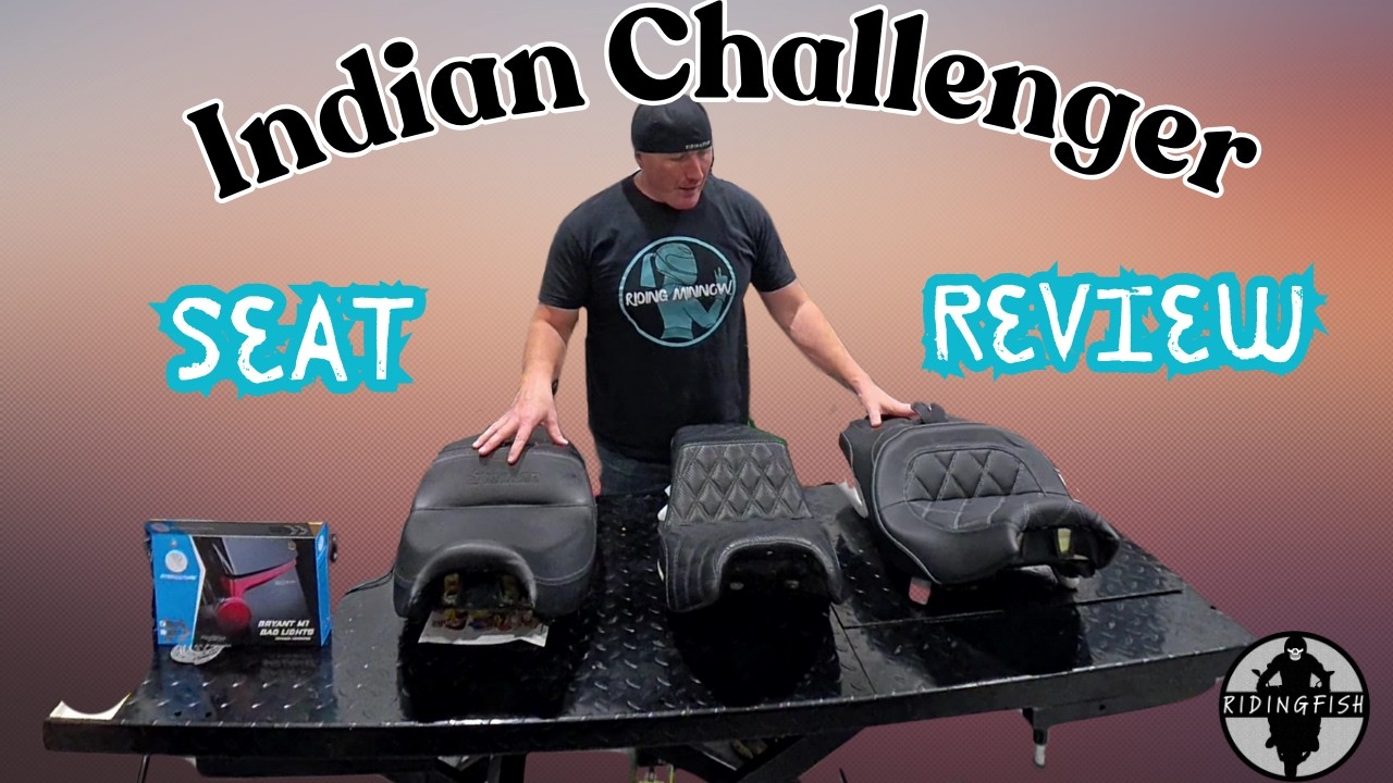 ОБЗОРЫ сидений Challenger @Indian_Motorcycle