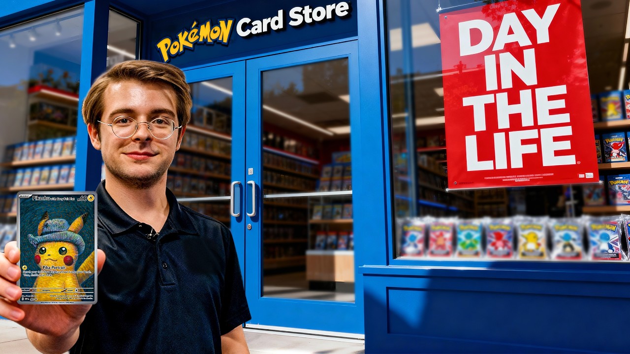 I Bought $18,000 Worth of Pokemon Cards at Work (Day in the Life)