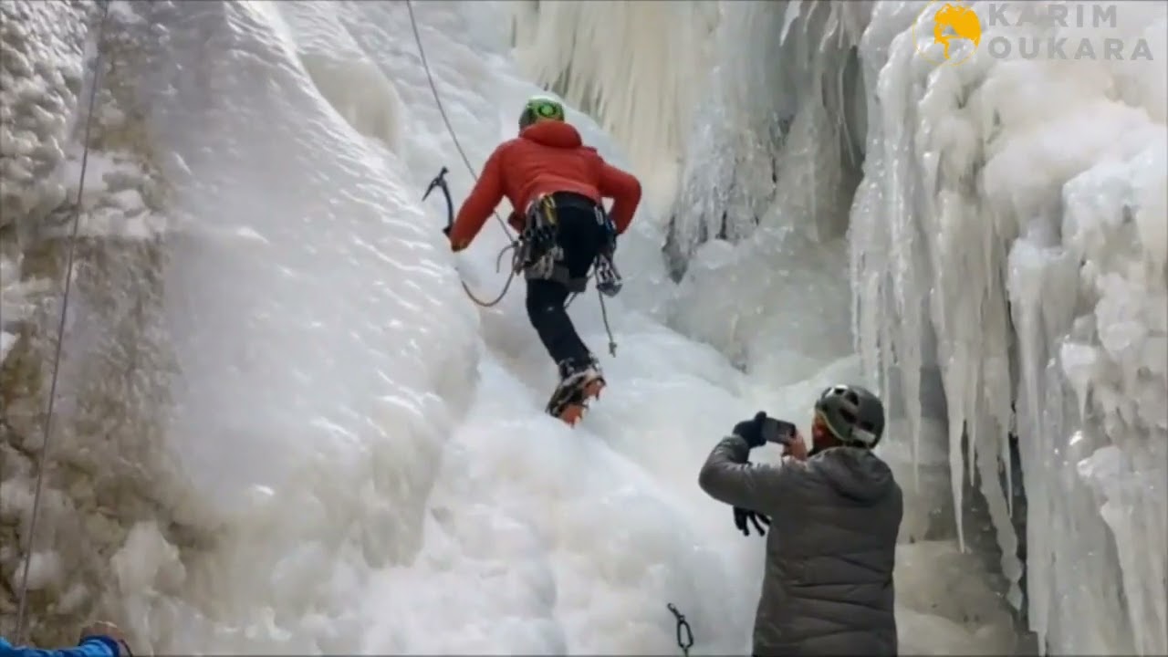 Cascade de glace Massif du Djurdjura