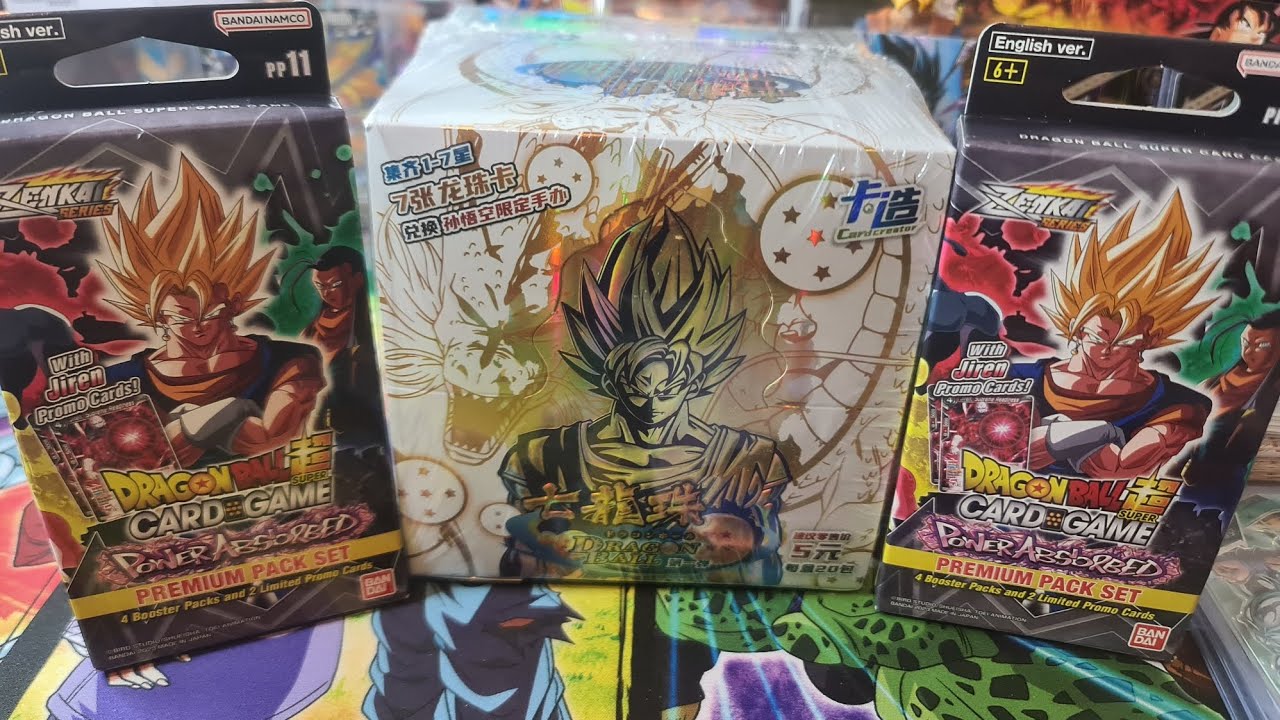 Dragon ball Power Absorbed and Dragon ball heroes opening!🔥