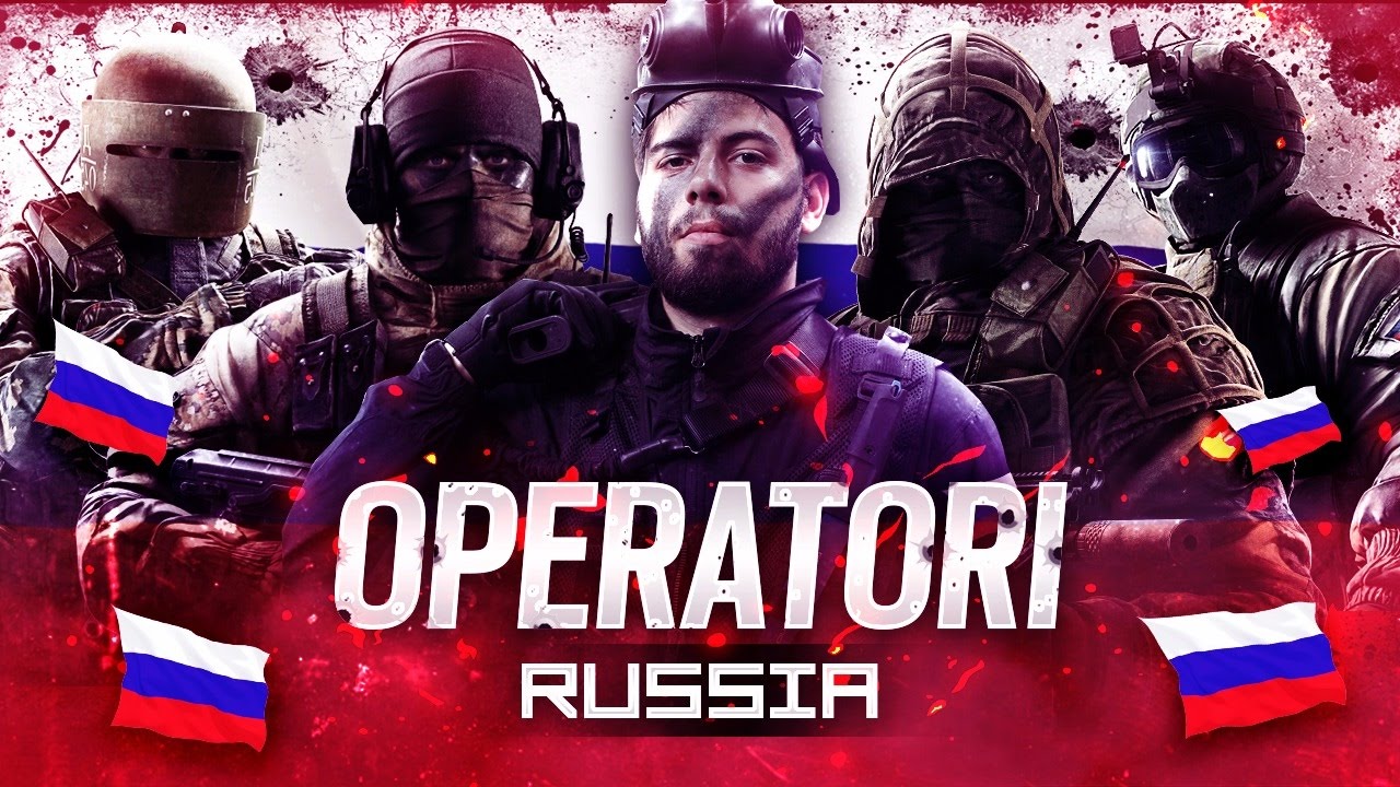 LE NAZIONALI DI RAINBOW SIX - OPERATORI RUSSIA